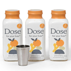 Flacon de 473 ml de Dose for Your Liver, vue de face