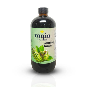 Flacon de 473ml de Bitters de Graviola Maia Herbs vue de face