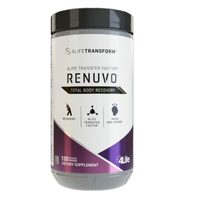 Flacon de 4Life Renuvo contenant 120 capsules végétales