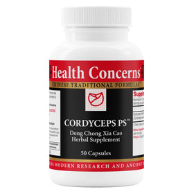 Flacon de 50 capsules de Health Concerns Cordyceps PS