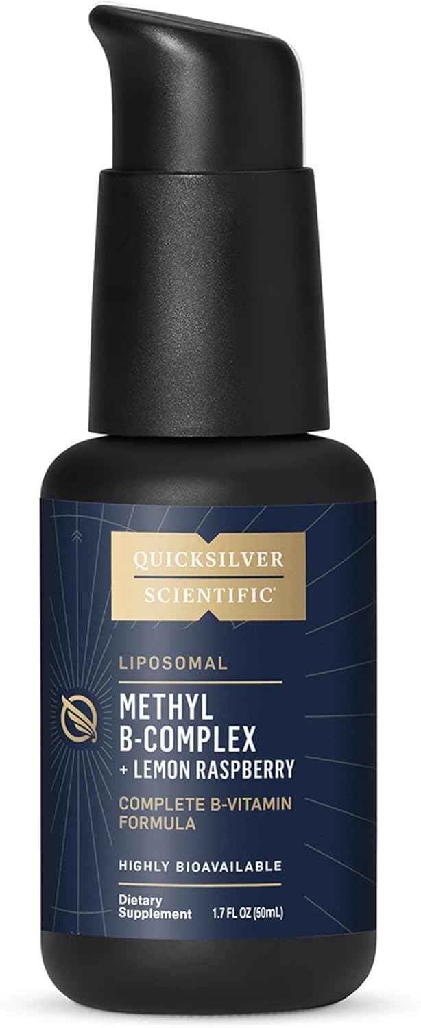 Flacon de 50 ml de Methyl B Complex Quicksilver Scientific vue de face