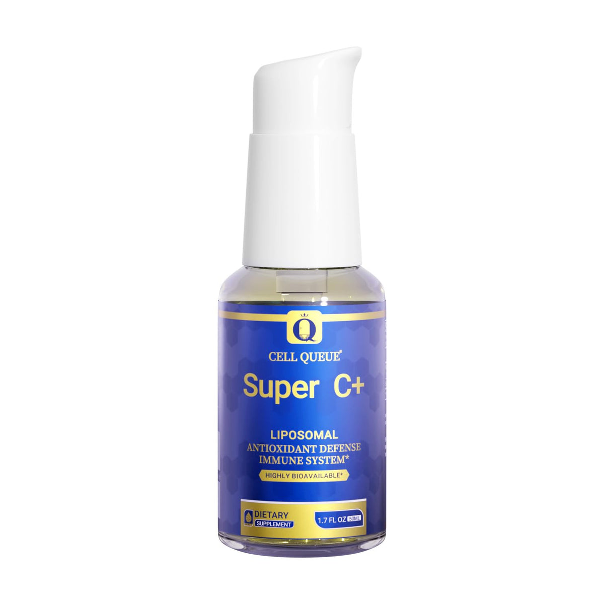Flacon de 50ml de vitamine C liposomale Cellqueue