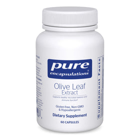 Flacon de 60 capsules d'extrait de feuille d'olivier Pure Encapsulations