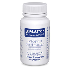 Flacon de 60 capsules d'extrait de pépins de pamplemousse Pure Encapsulations
