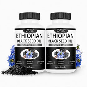 Flacon de 60 capsules d'huile de graines noires éthiopiennes Khmiole