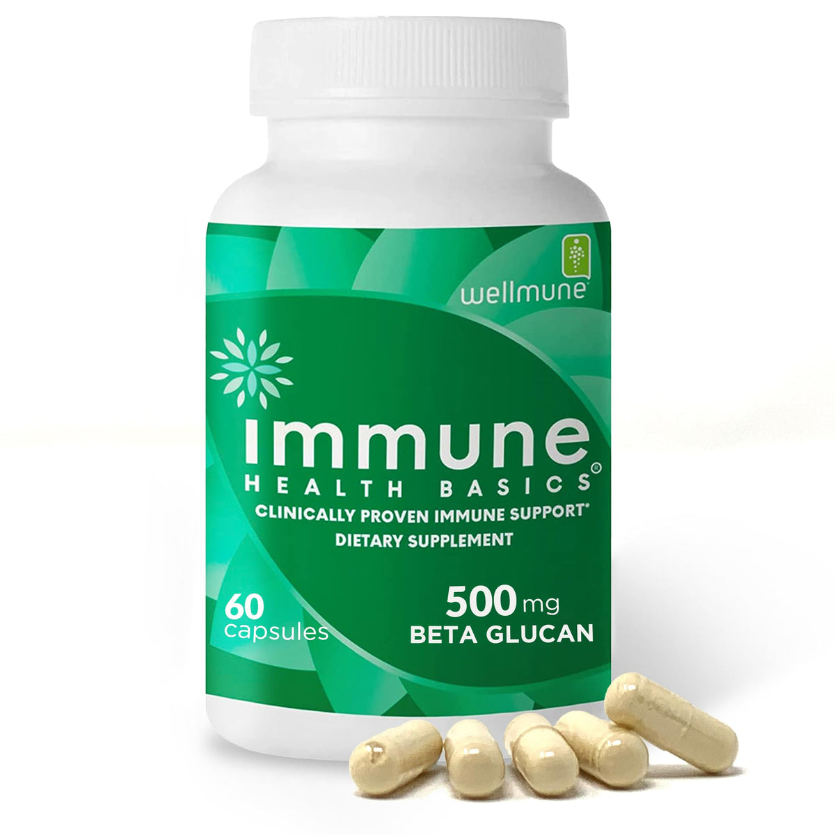 Flacon de 60 capsules daily wellness Health Basics 500 mg