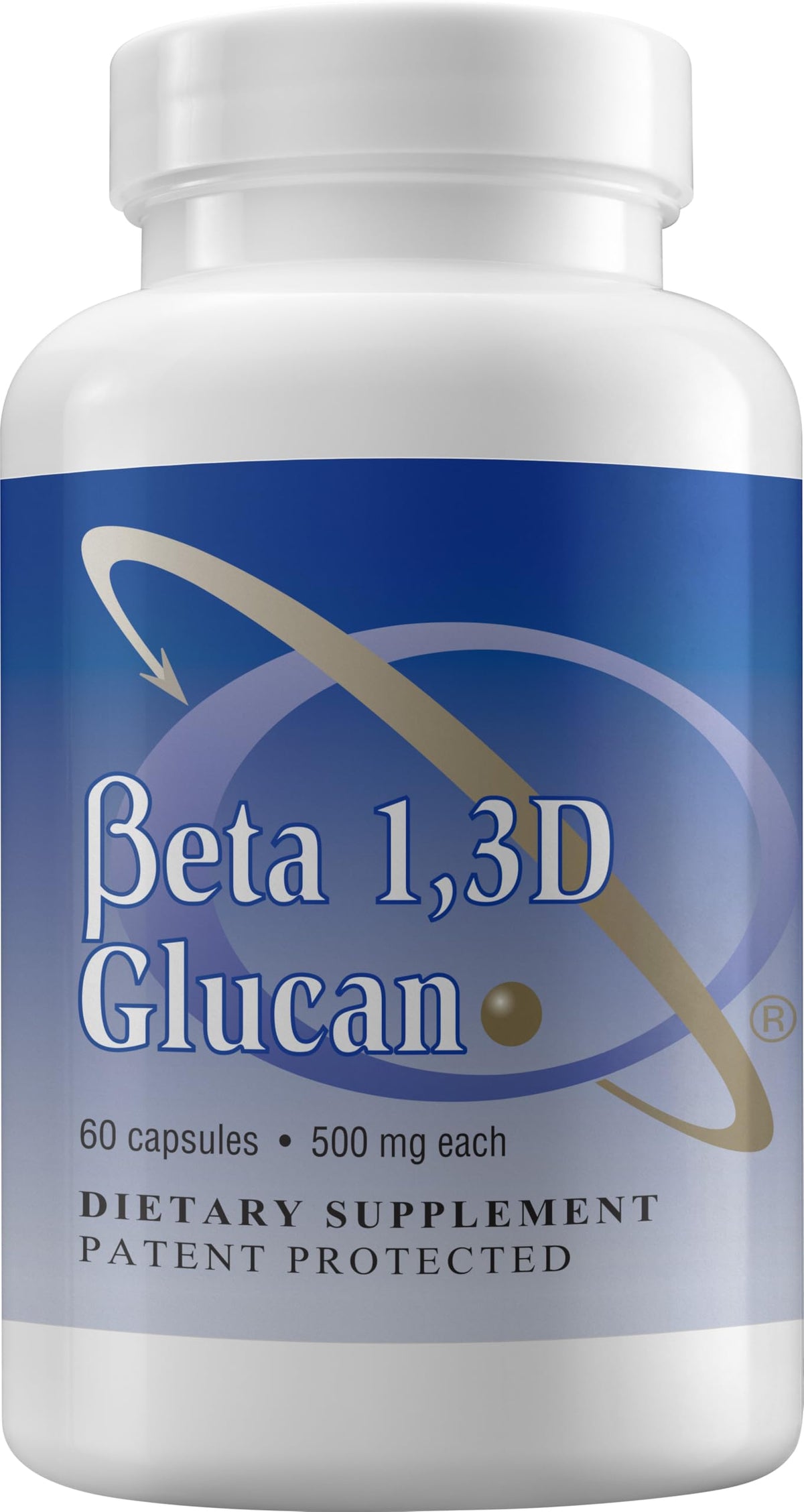 Flacon de 60 capsules de Beta 1,3D Glucan 500 mg de Transfer Point