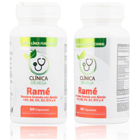 Flacon de 60 capsules de CLÍNICA DR. VEGA Rame Quassia Amara + Absinthe