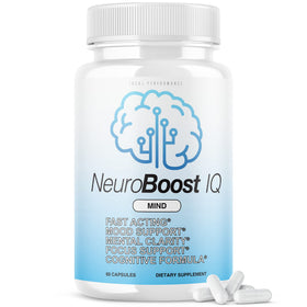 Flacon de 60 capsules de complément alimentaire Neuro IQ d'IDEAL PERFORMANCE