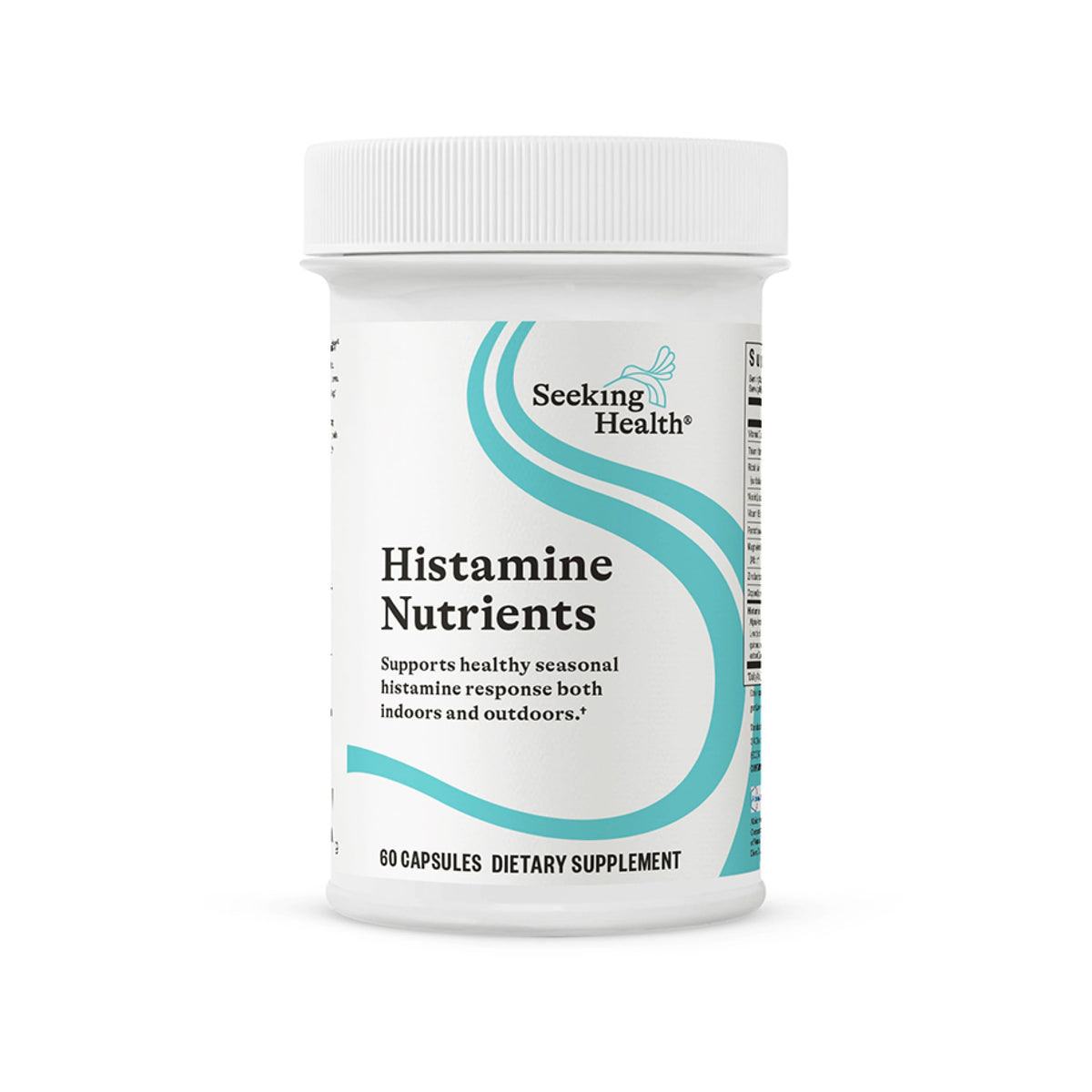 Flacon de 60 capsules de complément alimentaire Seeking Health Histamine