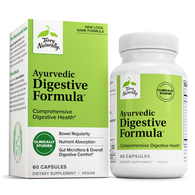 Flacon de 60 capsules de la Formule Ayurvédique de Terry Naturally