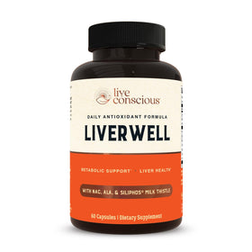 Flacon de 60 capsules de Live Conscious au chardon-marie