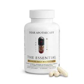 Flacon de 60 capsules de multivitamine quotidien Dear Apothecary