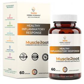 Flacon de 60 capsules de Sana Herbal Sciences avec étiquette