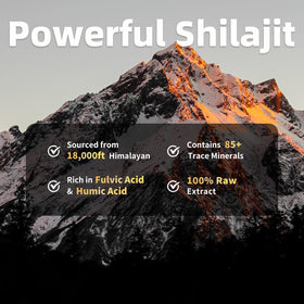 Flacon de 60 capsules de Shilajit BBEEAAUU ouvert