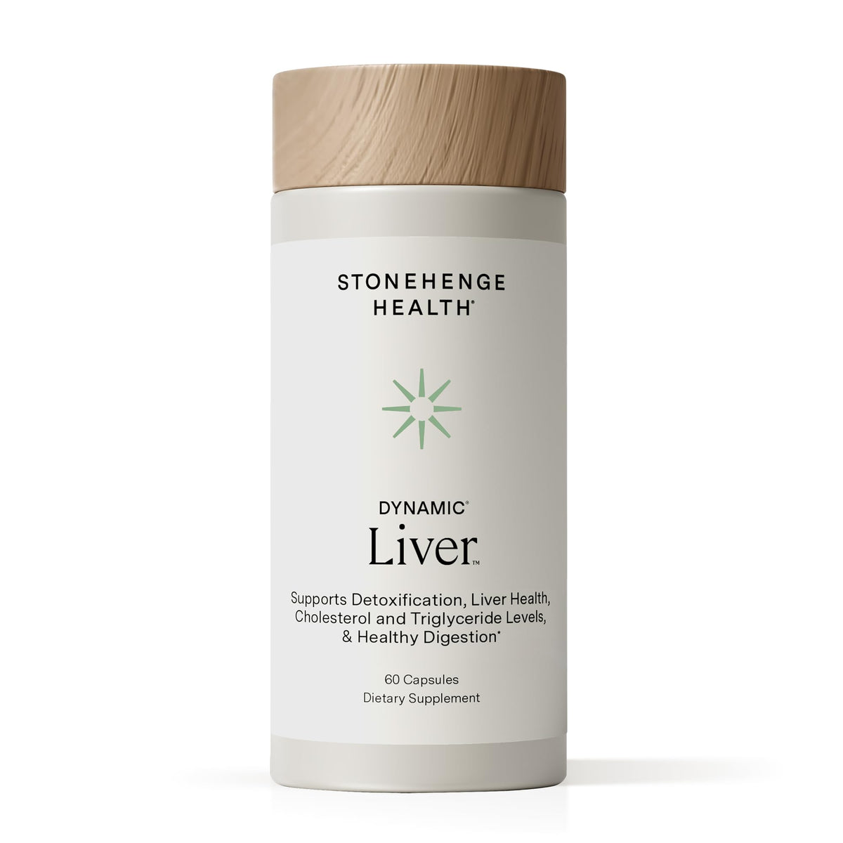Flacon de 60 capsules de soutien hépatique Stonehenge Health Dynamic Liver Support Siliphos
