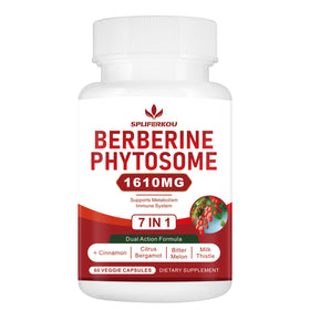 Flacon de 60 capsules de Spliferkou 7-en-1 Berbérine