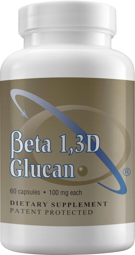 Flacon de 60 capsules de Transfer Point Beta 1,3D Glucan 100 mg