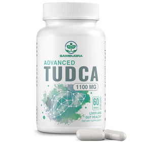 Flacon de 60 capsules de TUDCA Sambugra vue de face