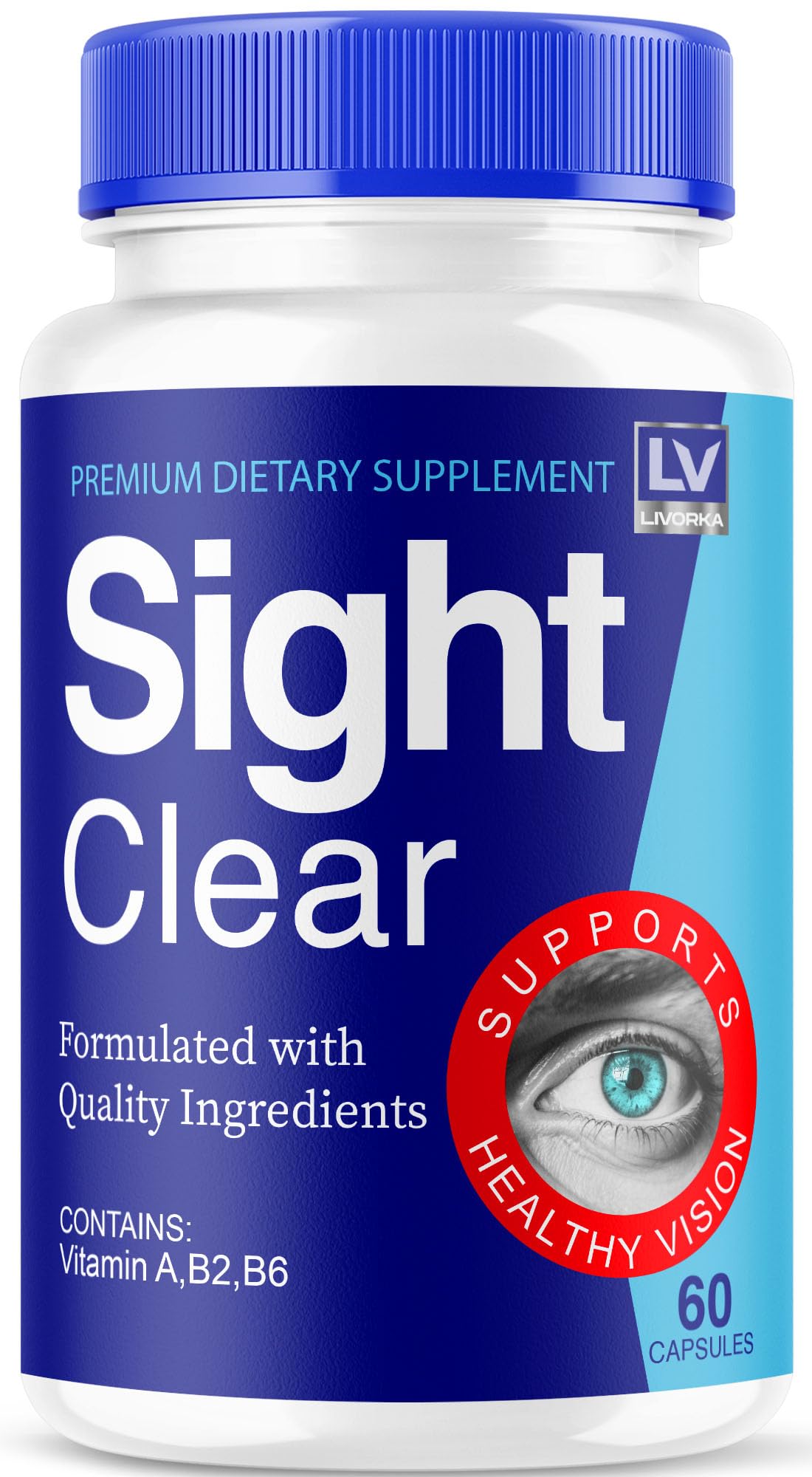 Flacon de 60 capsules LIVORKA pour la concentration