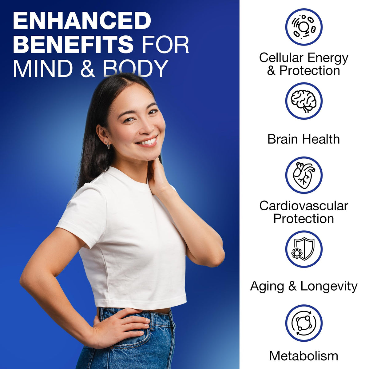 Flacon de 60 capsules Nutrivein Resvératrol NAD+