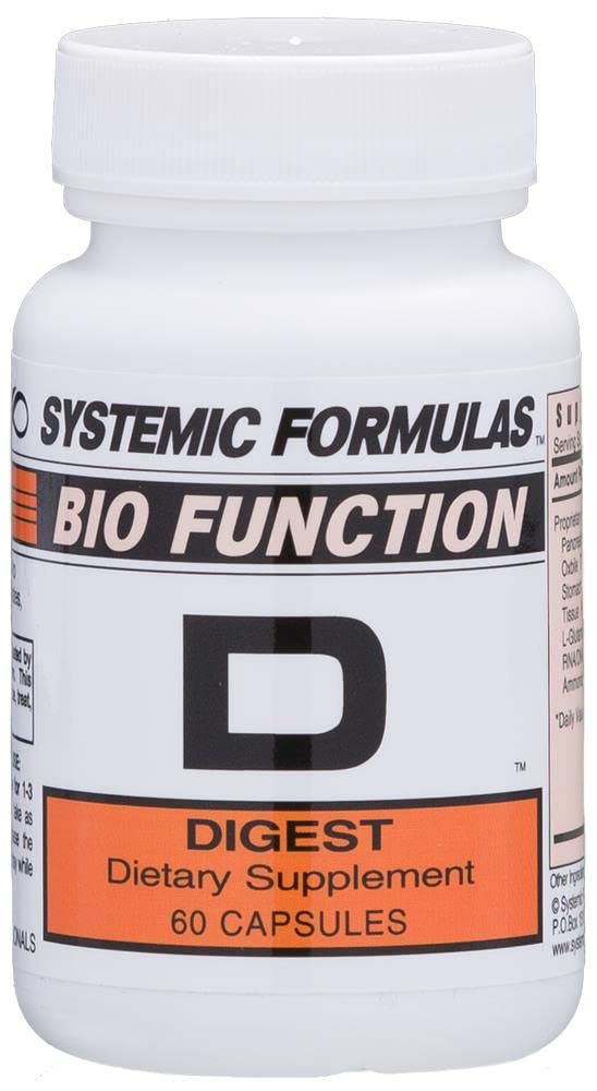 Flacon de 60 capsules Systemic Formulas Bio Function #17 D