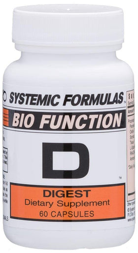 Flacon de 60 capsules Systemic Formulas Bio Function #17 D