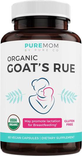 Flacon de 60 capsules véganes de Rue de Chèvre BIO PURE CO