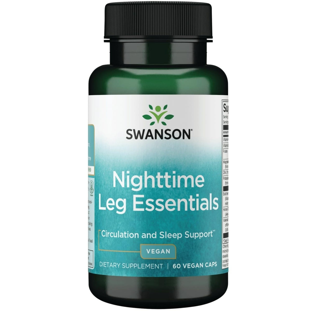 Flacon de 60 capsules végétariennes Swanson Nuit