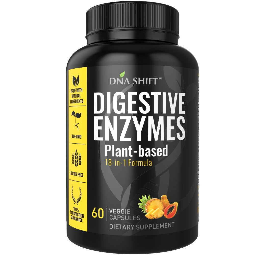 Flacon de 60 gélules d'enzymes daily DNA SHIFT