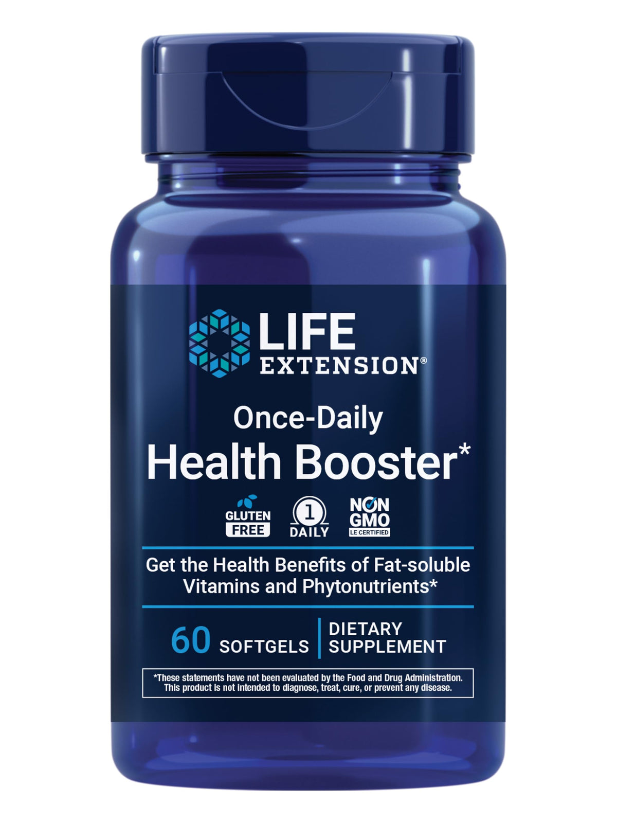 Flacon de 60 gélules de Life Extension Once-Daily Health support