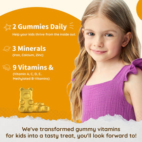 Flacon de 60 gummies de fer ReviNutra au goût ananas