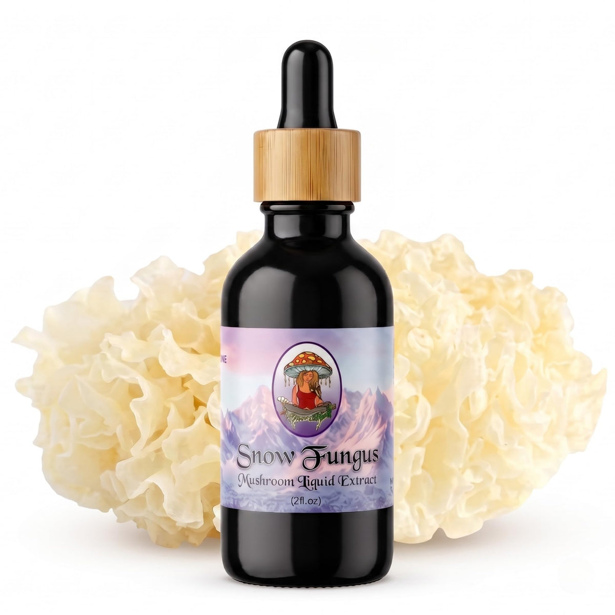 Flacon de 60 ml d'extrait de champignon Tremella Sporenity, vue avant