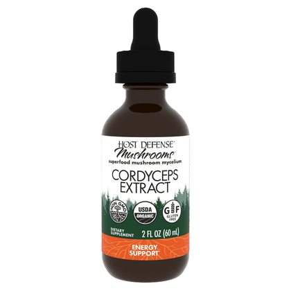 Flacon de 60 ml d'extrait de Cordyceps de Host Defense