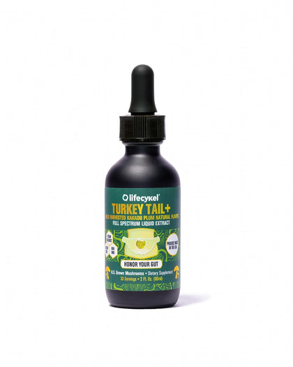 Flacon de 60 ml d'extrait liquide de champignon Turkey Tail de Life Cykel