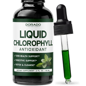 Flacon de 60 ml de gouttes de chlorophylle liquide DORADO NUTRITION