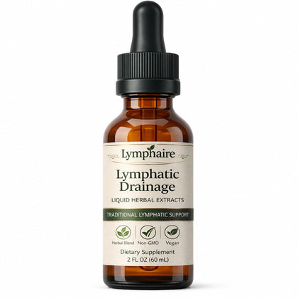Flacon de 60 ml de gouttes de drainage lymphatique Aacnre