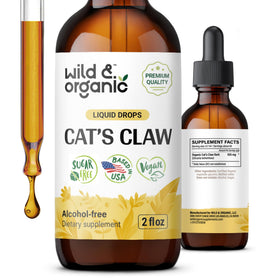 Flacon de 60 ml de Griffe de Chat Wild & Organic vue de face