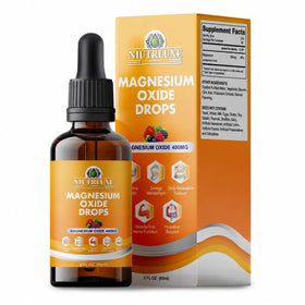Flacon de 60mL de gouttes de magnésium liquide NIUTRLUXE