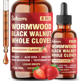 Flacon de 60ml de Gouttes Liquides Satoomi à l'Armoise