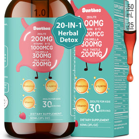 Flacon de 60ML de Sunthos Complément Alimentaire Liquide 20-en-1