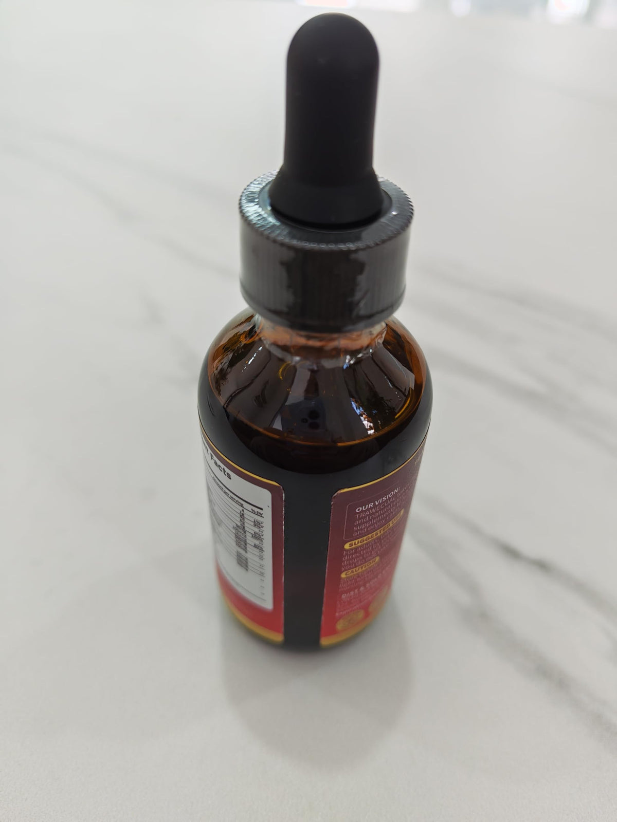 Flacon de 60ml de Trawecual Complément Alimentaire sur table