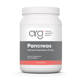 Flacon de 720 capsules de Pancreas Glandulaire 425 mg d'Allergy Research Group