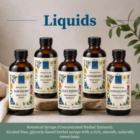 Flacon de 8 Fl Oz d'extrait de réglisse avec une cuillère doseuse
