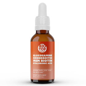 Flacon de 82g de BIOTOPLEVEL Complément Alimentaire Liquide Glucosamine Chondroïtine