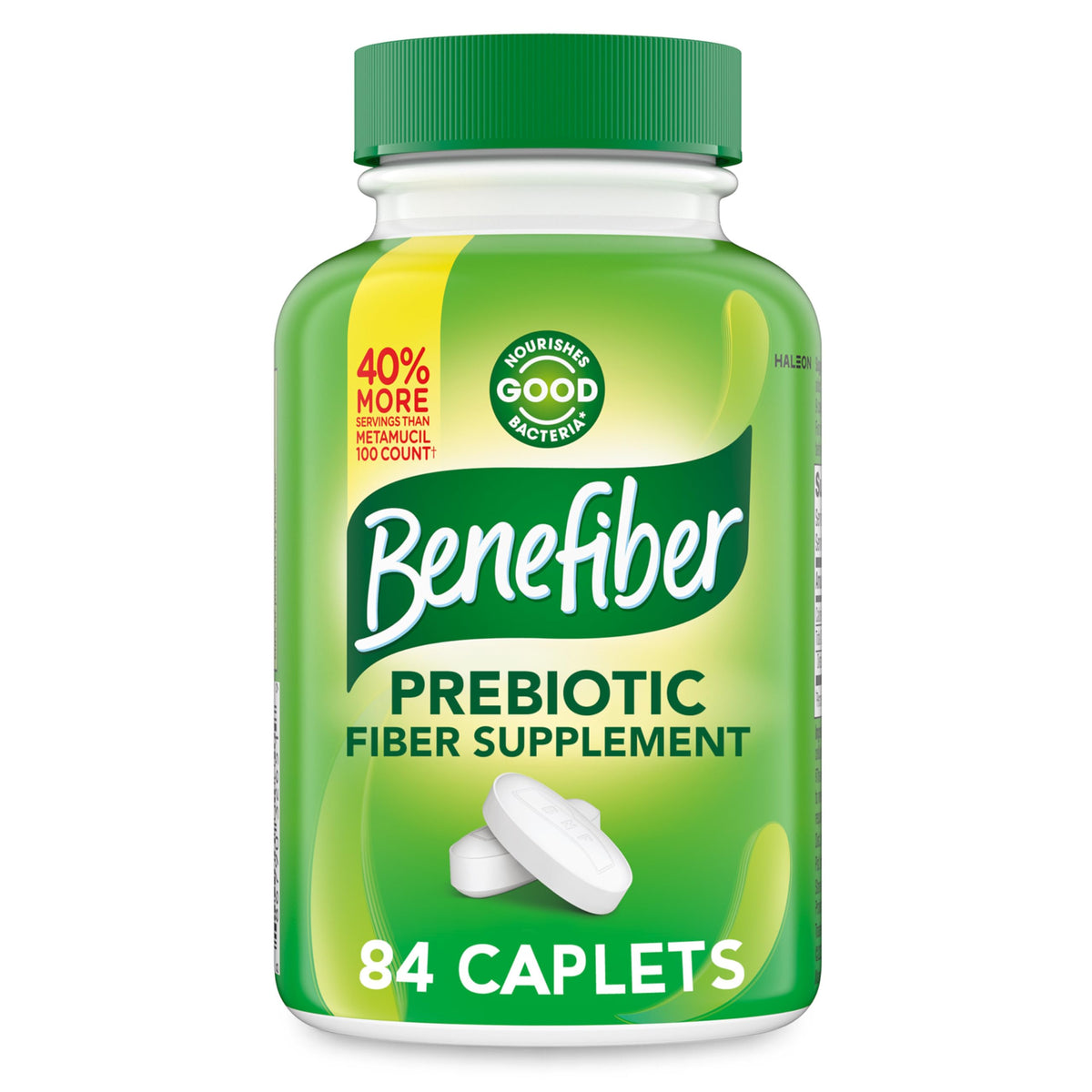 Flacon de 84 caplets Benefiber Prébiotiques vue de face