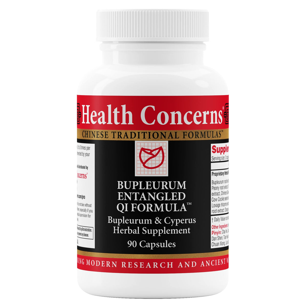 Flacon de 90 capsules Bupleurum de Health Concerns