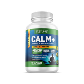 Flacon de 90 capsules Calm+ de Built by Nature