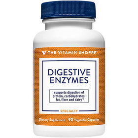 Flacon de 90 capsules d'enzymes daily végétales The Vitamin Shoppe