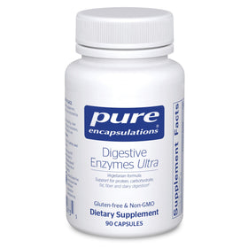 Flacon de 90 capsules d'Enzymes Ultra Pure Encapsulations